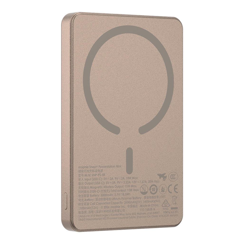Mophie Snap+ Powerstation Mini 5K Magnetic Power Bank