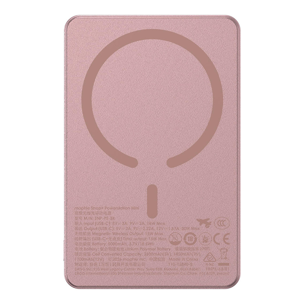 Mophie Snap+ Powerstation Mini 5K Magnetic Power Bank