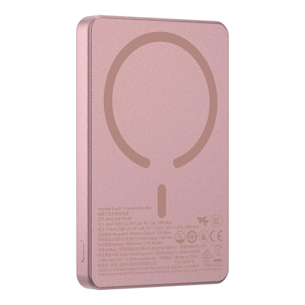 Mophie Snap+ Powerstation Mini 5K Magnetic Power Bank
