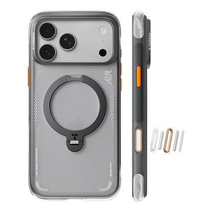 Torras Ostand Spin Q3 Air for iPhone 17 Pro/ iPhone 17 Pro Max - Shadow Black