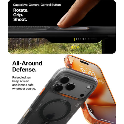 Torras Ostand Spin Q3 Air for iPhone 17 Pro/ iPhone 17 Pro Max - Shadow Black