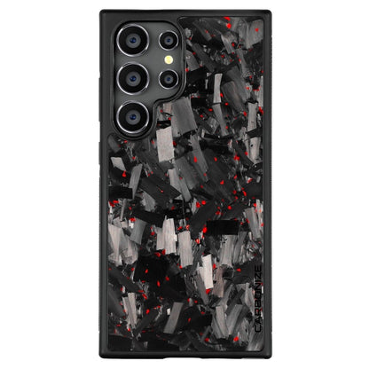 Carbonize Big Flake FORGED Carbon Fiber Cover — Real Carbon Fiber Case for Samsung S Series