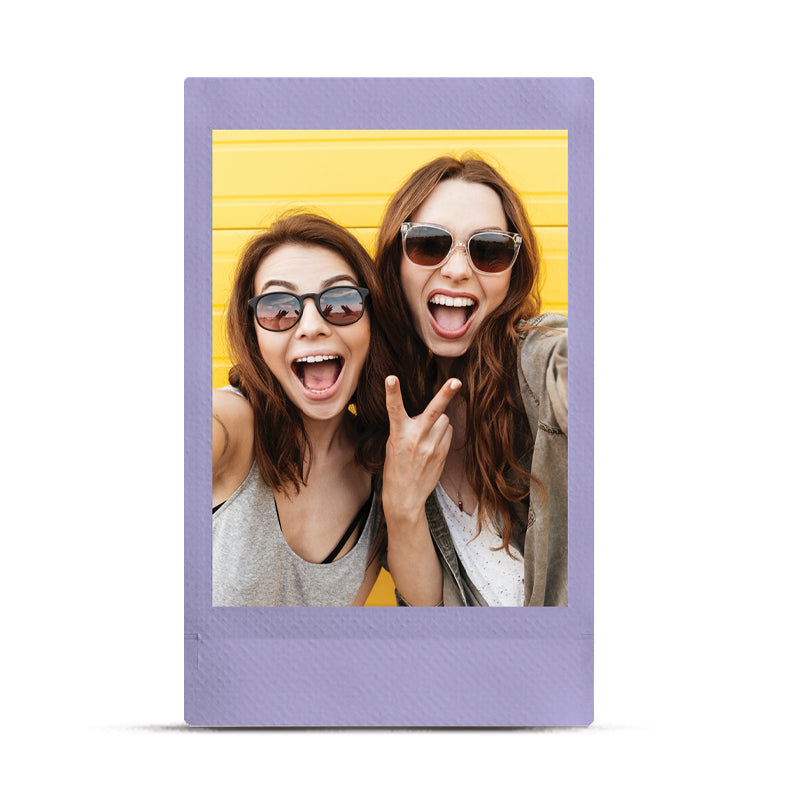 Instax Mini Soft Lavender Instant Film – 10 Pack with Lavender Frames