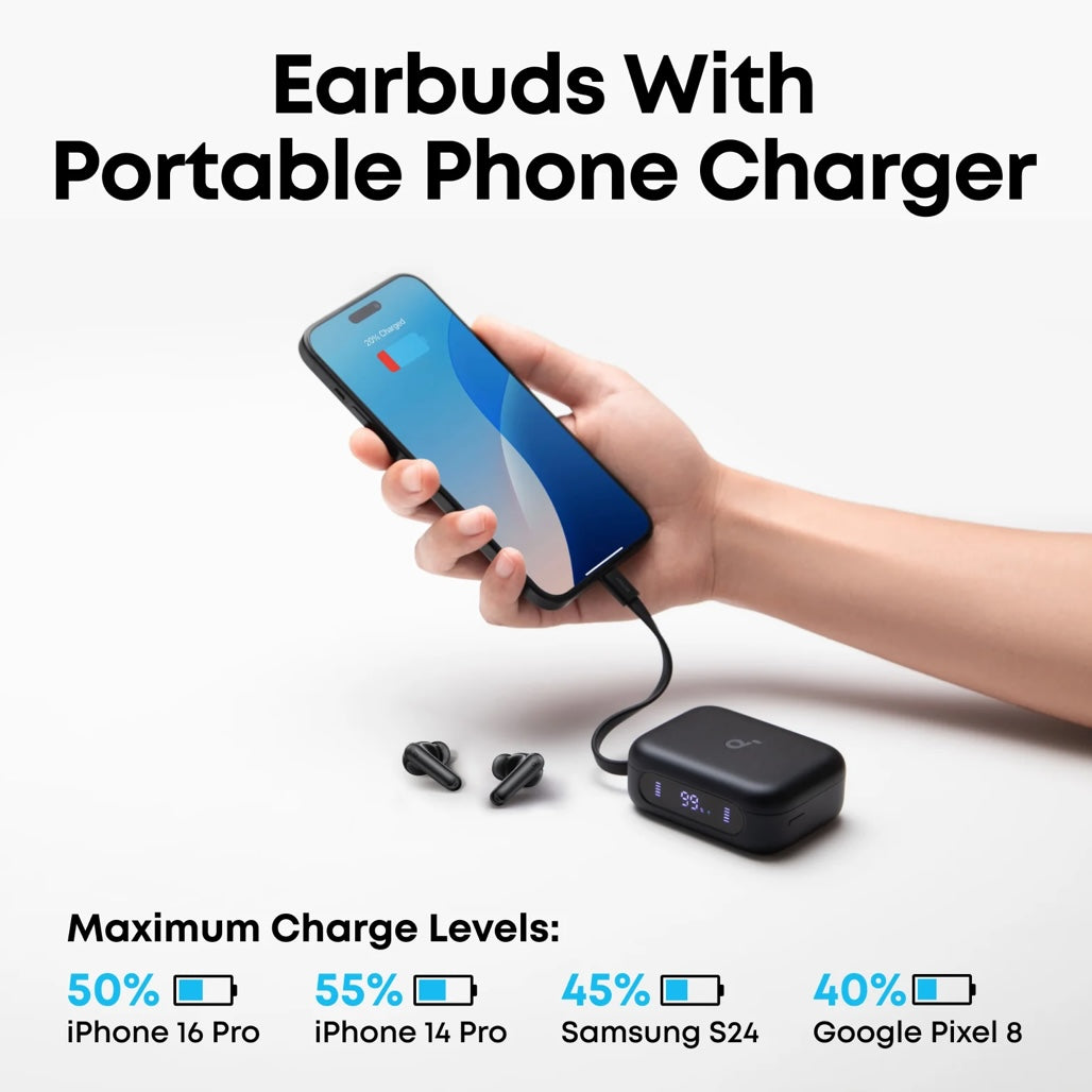 Anker Soundcore P41i | True Wireless Earbuds with Built-In Phone Charging