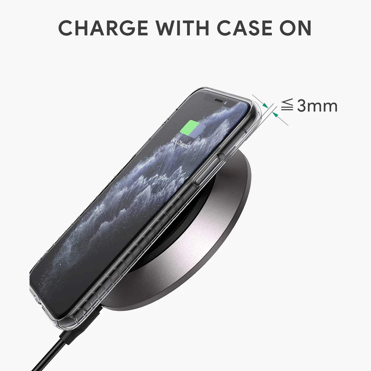 Aukey LC-Q11 15W Qi-Certified Wireless Charging Pad with Internal Cooling Fan