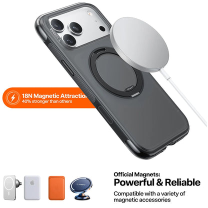 Torras Ostand R O3 Air For iPhone 17 Pro Max - Shadow Black