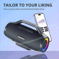 Tronsmart Bang Max 130W Portable Party Speaker With Built in Power bank and Customized LED up to 24 hours playtime - Pixel Zones