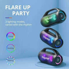 Tronsmart Bang SE 40W Portable Party Speaker With Built in Power bank and 3 LED Modes up to 24 hours playtime - Pixel Zones
