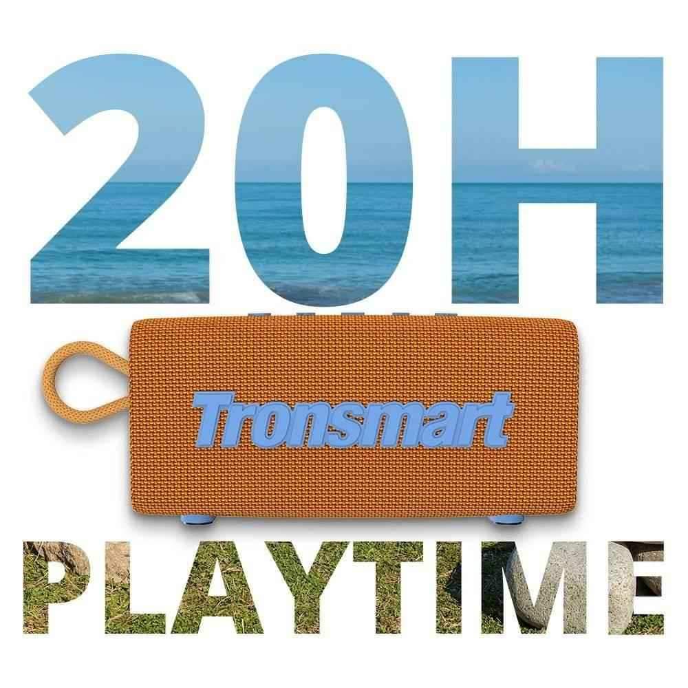 Tronsmart Trip 10w Waterproof Bluetooth Speaker Orange - Pixel Zones