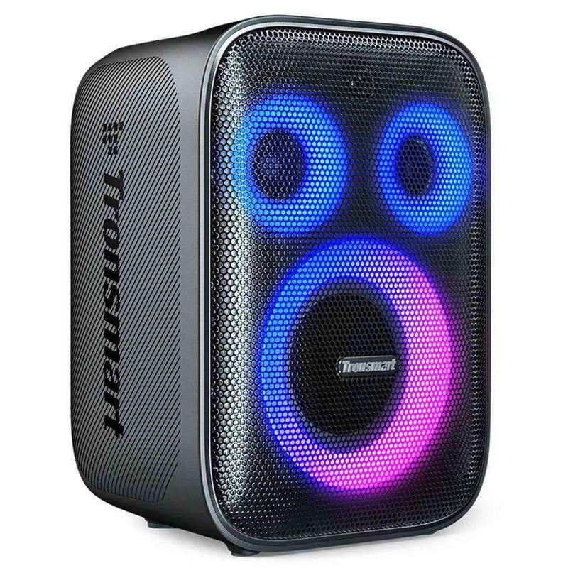 Tronsmart Halo 200 120W Karaoke Bluetooth Party Speaker with SoundPulse Audio Built-in Powerbank Up to 18 Hours of Playtime - Pixel Zones