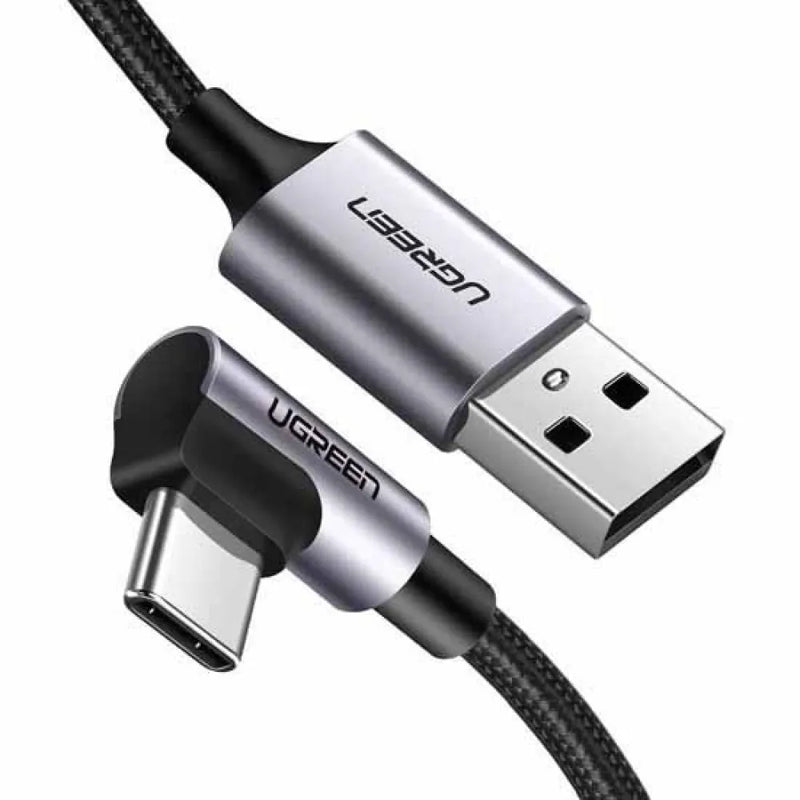 UGREEN 50941 1m USB-A to USB-C Cable (90° L-Shaped Design)