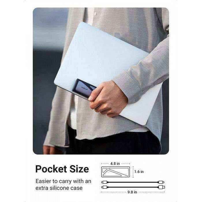 Ugreen USB C 3.2 thunderbolt 3 Enclosure for M.2 PCI-E NVME SSD - Pixel Zones