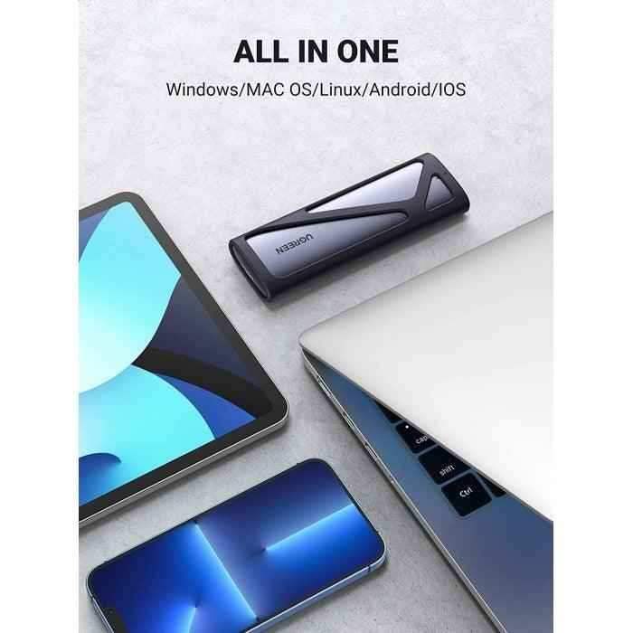 Ugreen USB C 3.2 thunderbolt 3 Enclosure for M.2 PCI-E NVME SSD - Pixel Zones