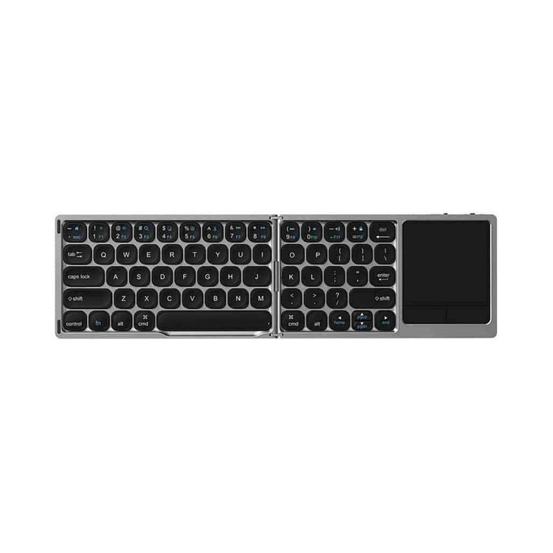 WiWU FMK-04 Foldable Mini Rechargeable Wireless Keyboard with Touch Pad - Pixel Zones
