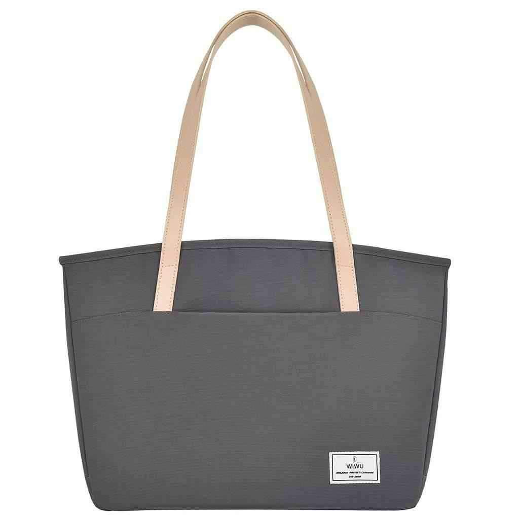 WIWU Ora Tote Pocket for Laptop 16 Inches Beige - Pixel Zones