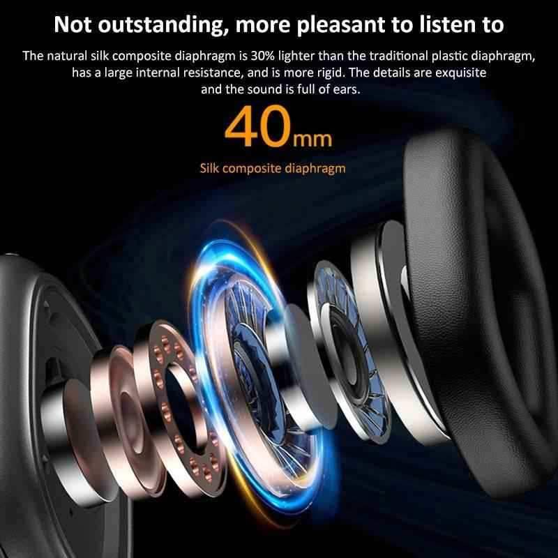 Yesido EP05 Over-Ear Noise Reduction Bluetooth Headphones - Pixel Zones